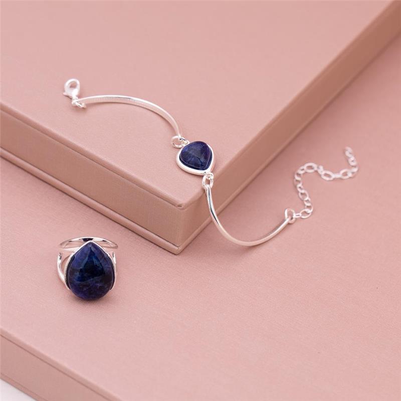 ANEL FOLHEADO A PRATA