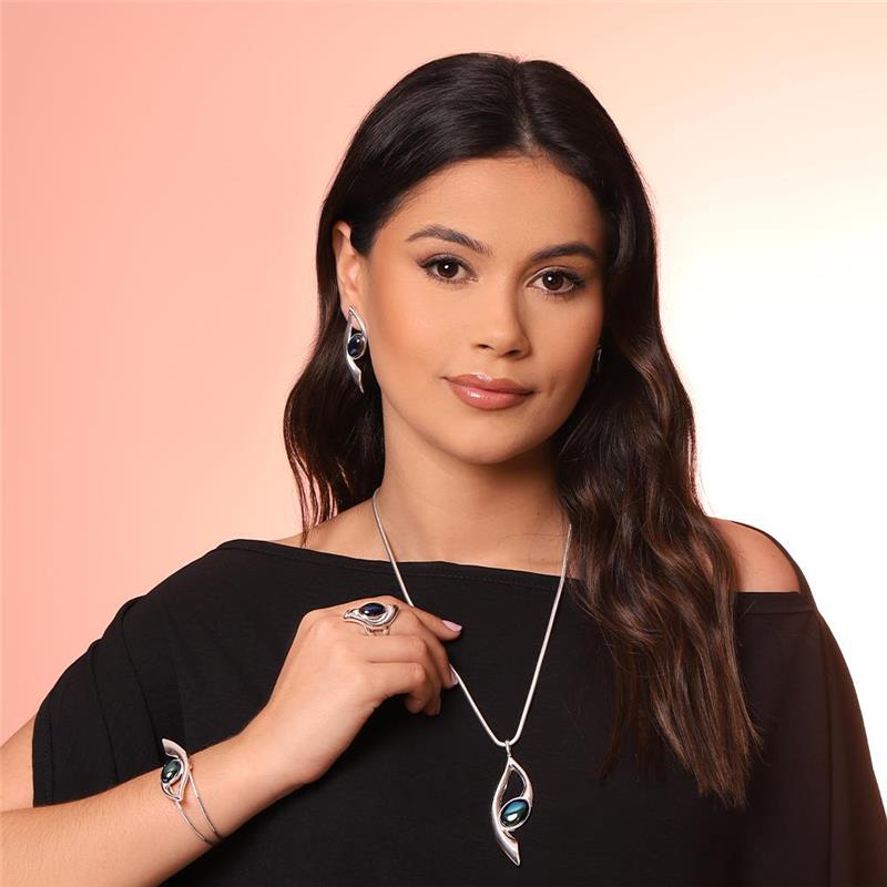 ANEL FOLHEADO A PRATA