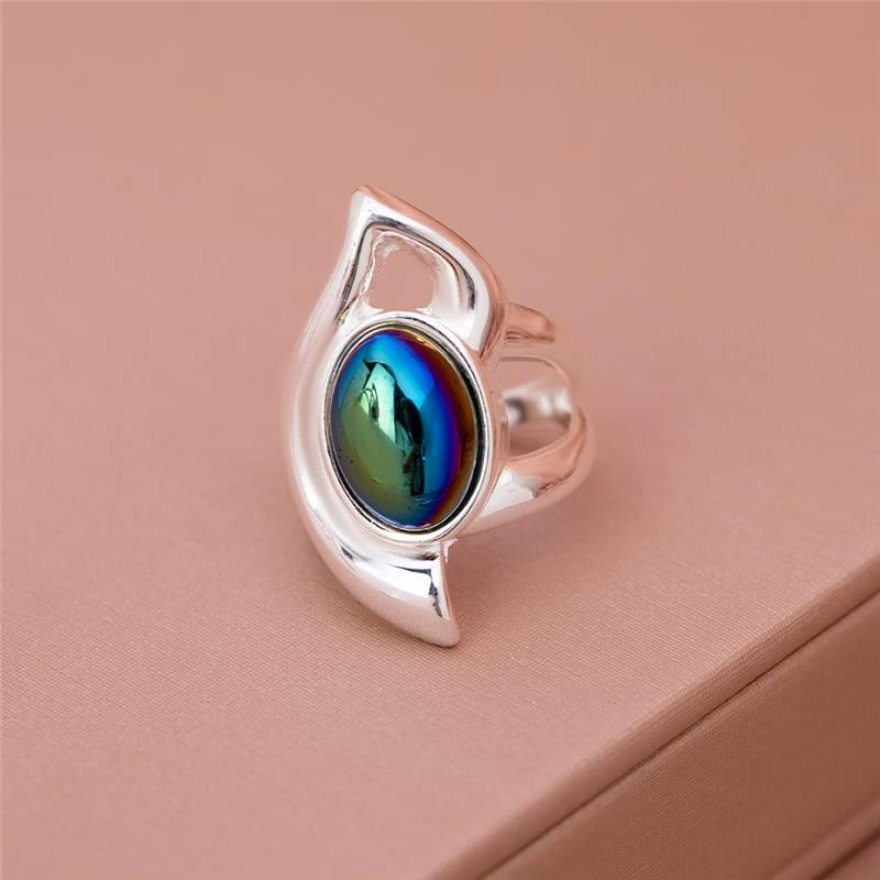 ANEL FOLHEADO A PRATA