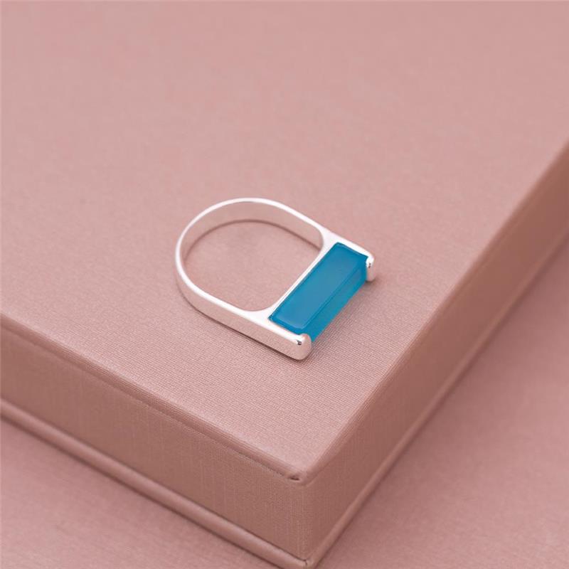 ANEL FOLHEADO A PRATA