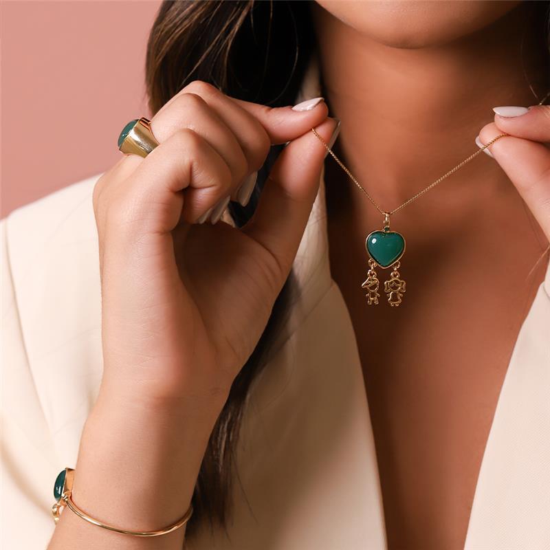 ANEL FOLHEADO A OURO