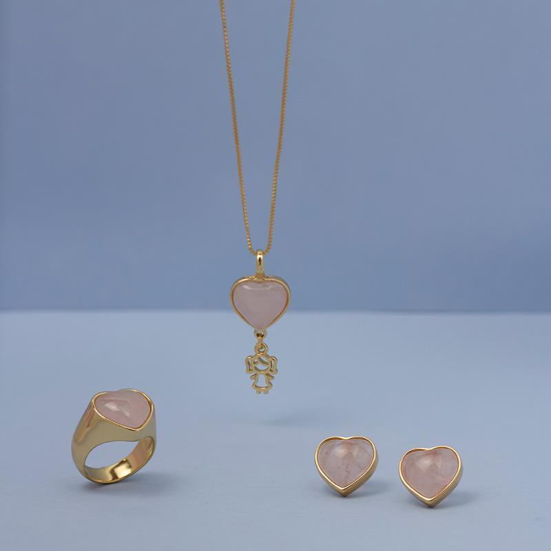 ANEL FOLHEADO A OURO