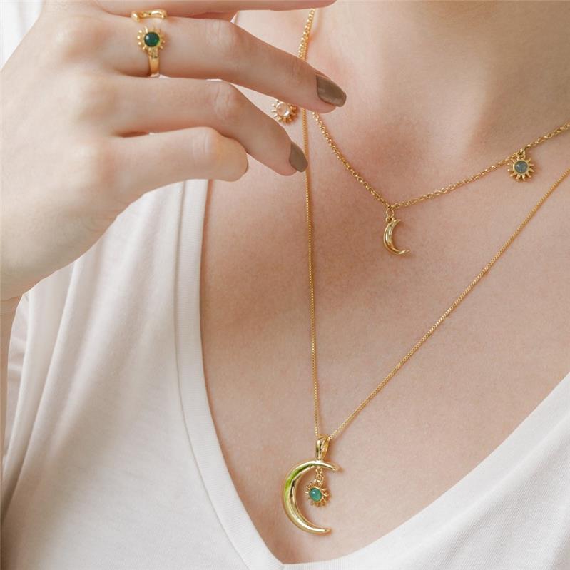 ANEL FOLHEADO A OURO