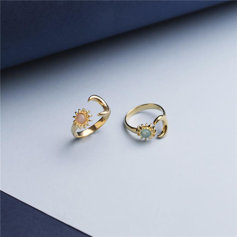 ANEL FOLHEADO A OURO