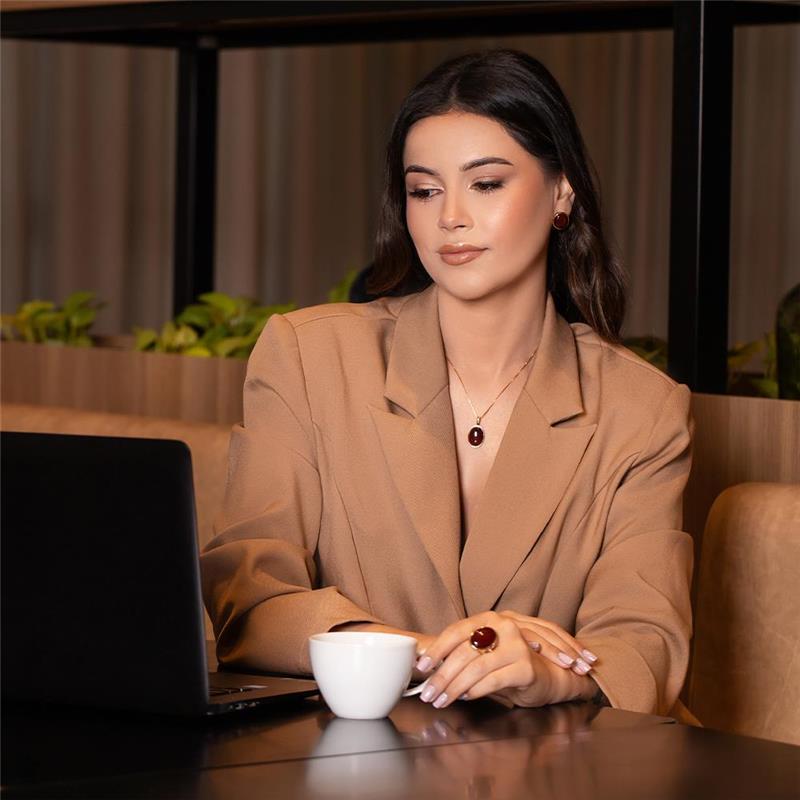 ANEL FOLHEADO A OURO