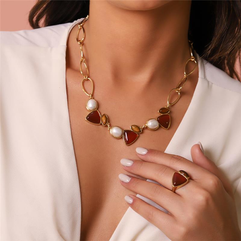 ANEL FOLHEADO A OURO