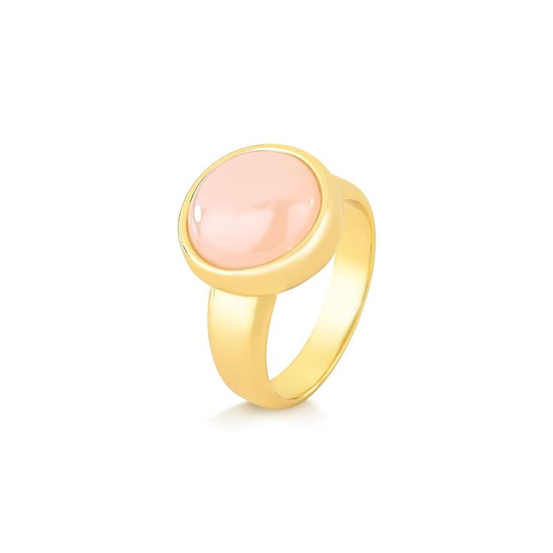 ANEL FOLHEADO A OURO