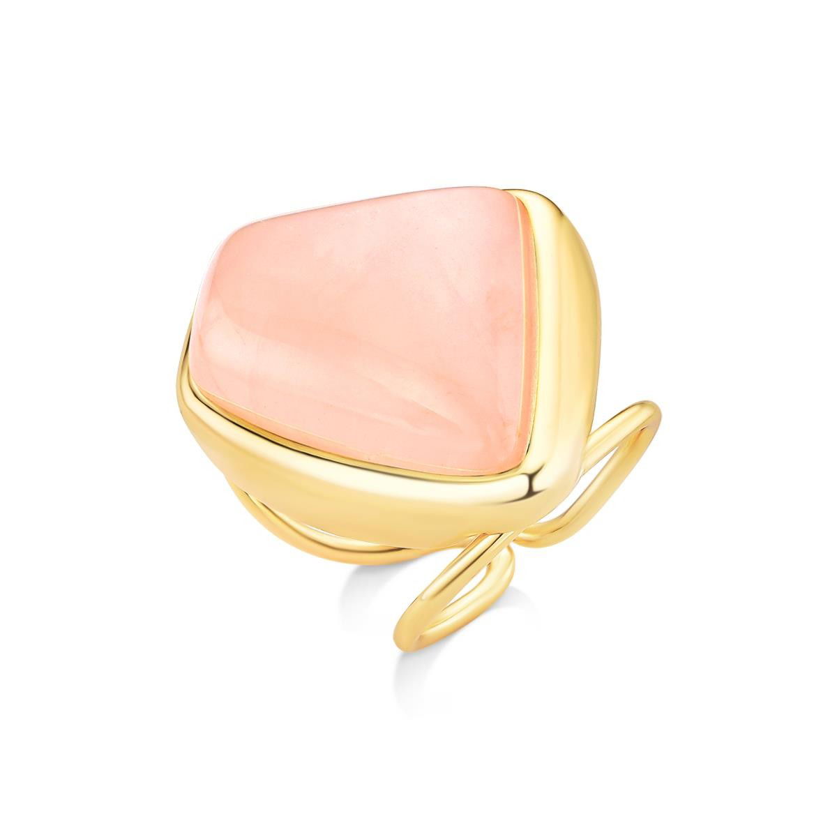 ANEL FOLHEADO A OURO