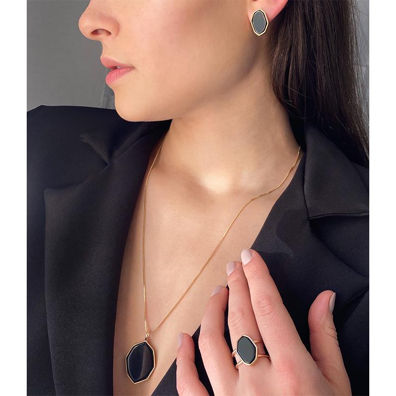 ANEL FOLHEADO A OURO