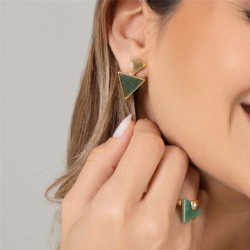 ANEL FOLHEADO A OURO