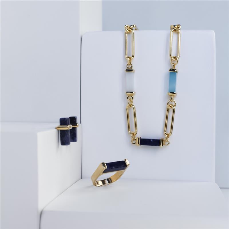 ANEL FOLHEADO A OURO