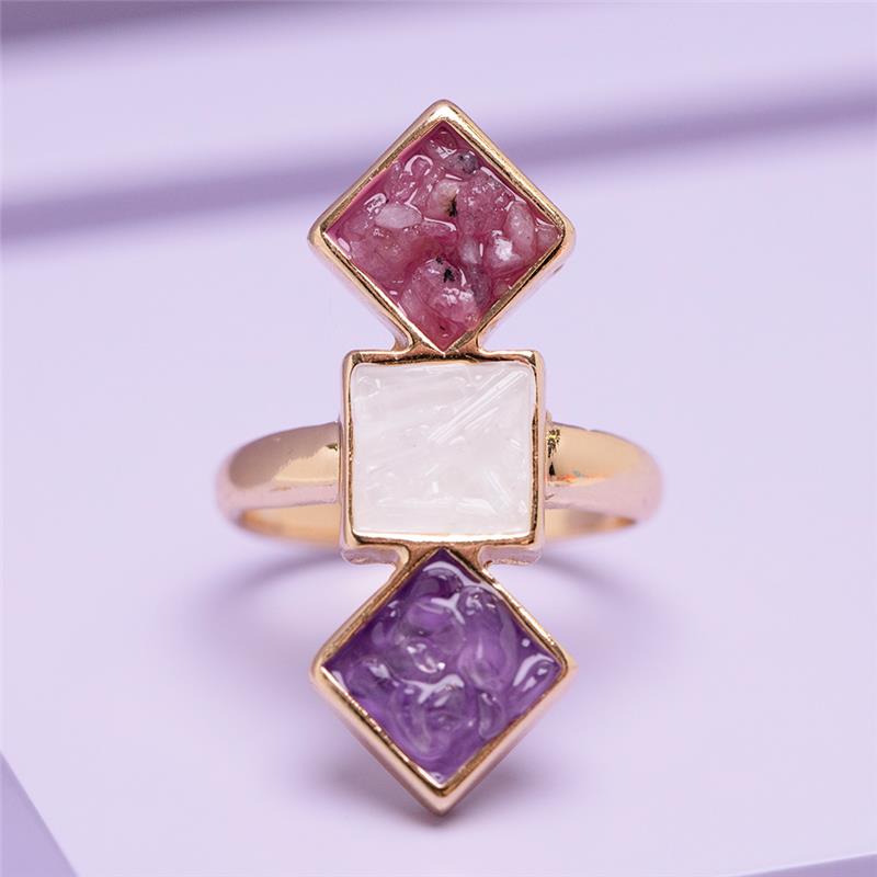 ANEL FOLHEADO A OURO