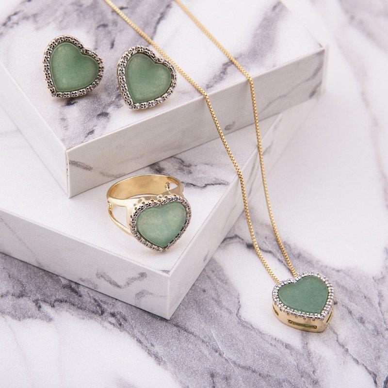 ANEL FOLHEADO A OURO E RÓDIO BRANCO