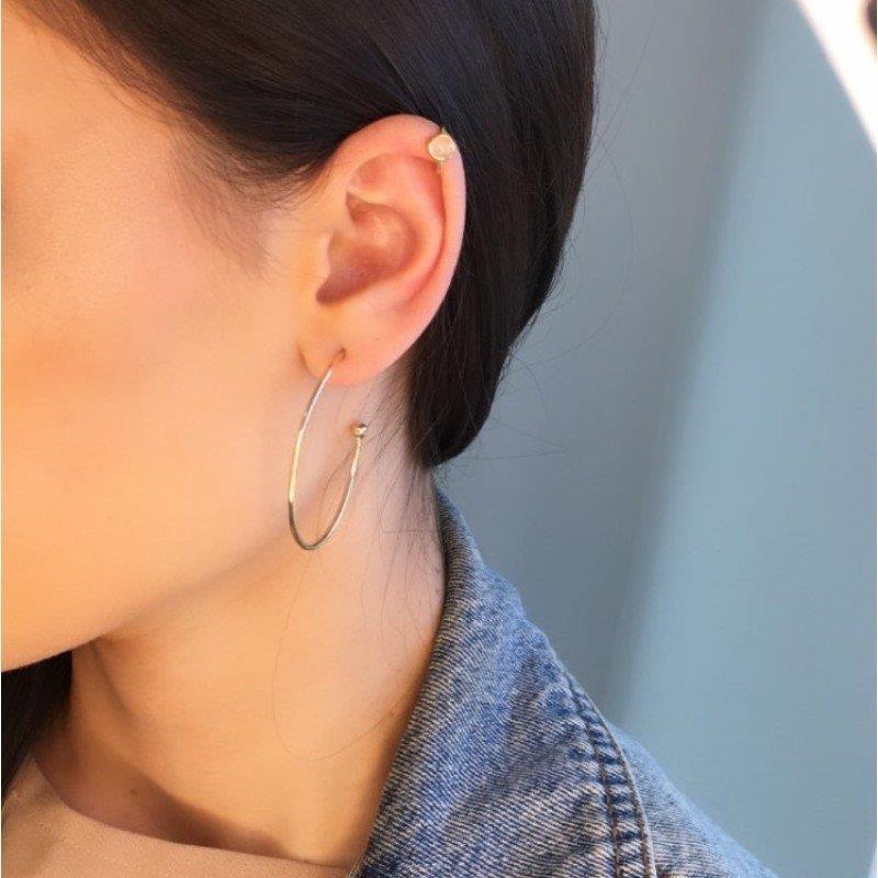 BRINCO FOLHEADO A PRATA