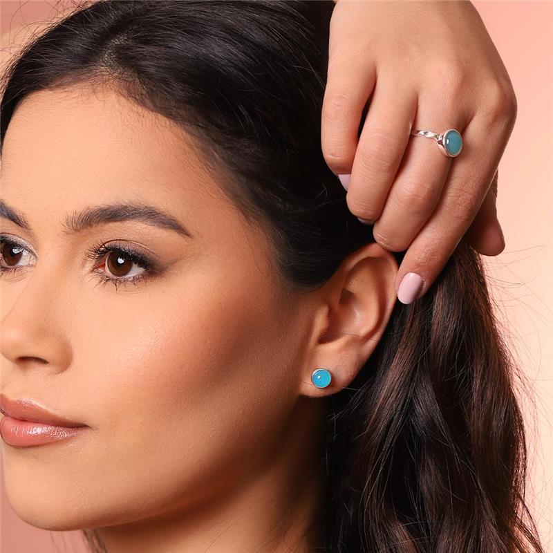 BRINCO FOLHEADO PRATA