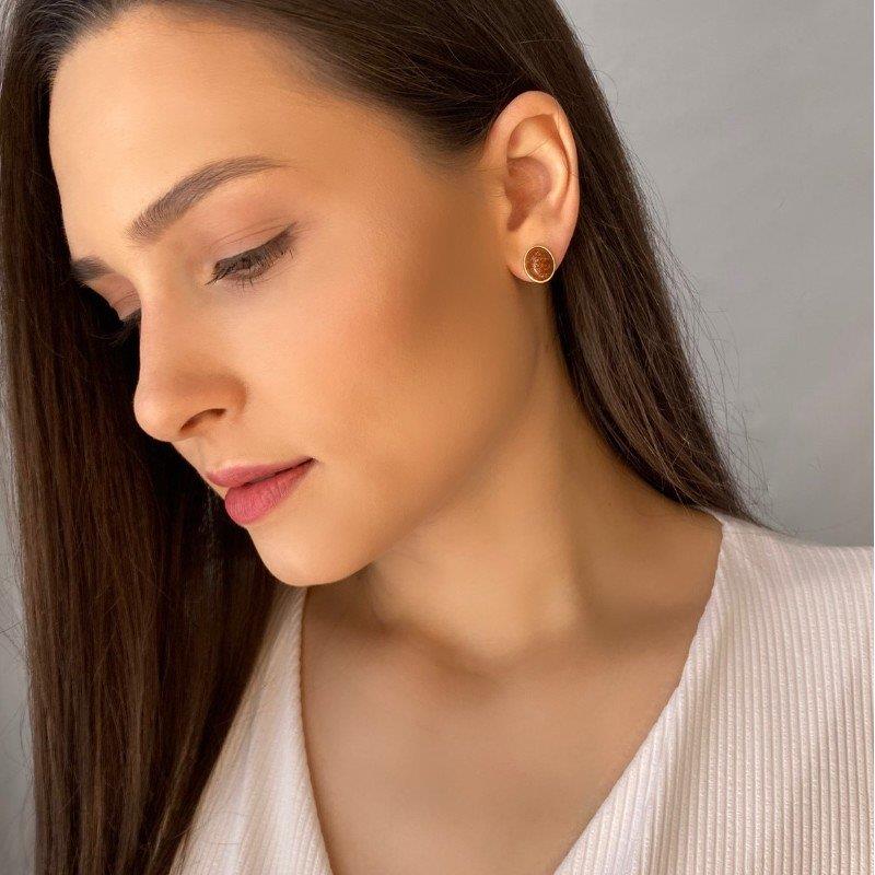 BRINCO FOLHEADO A OURO