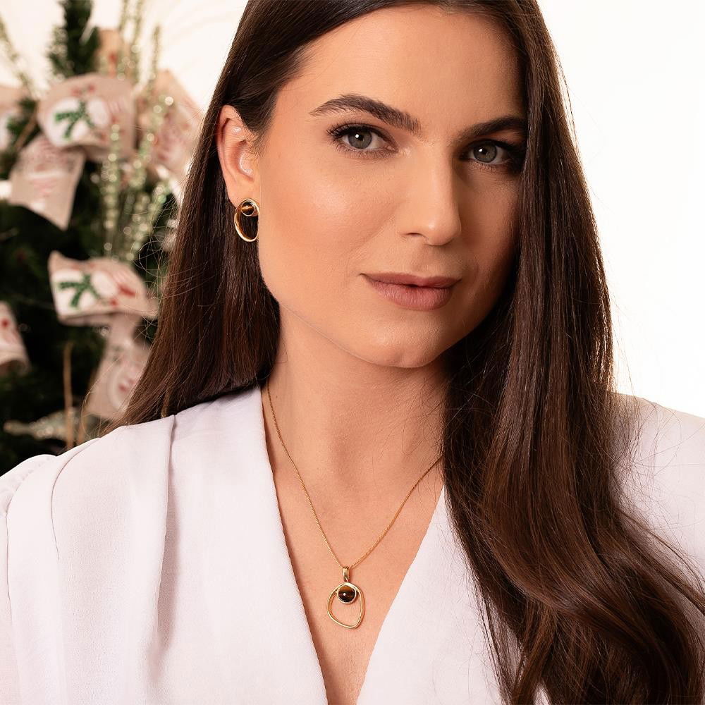 BRINCO FOLHEADO A OURO