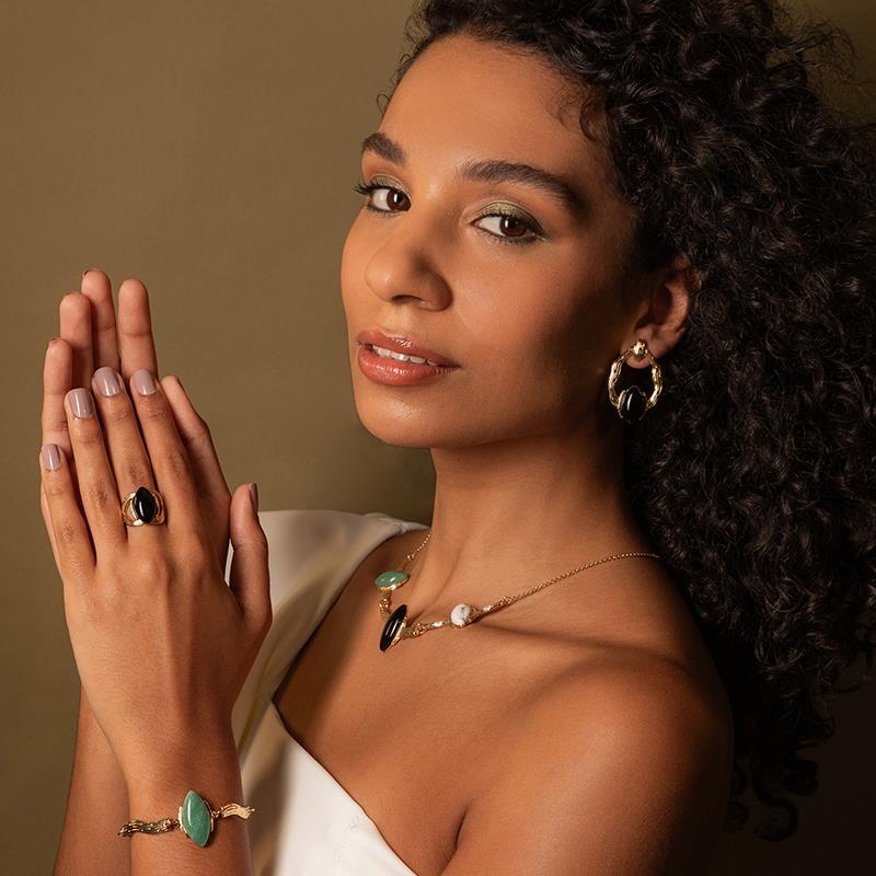 BRINCO FOLHEADO A OURO