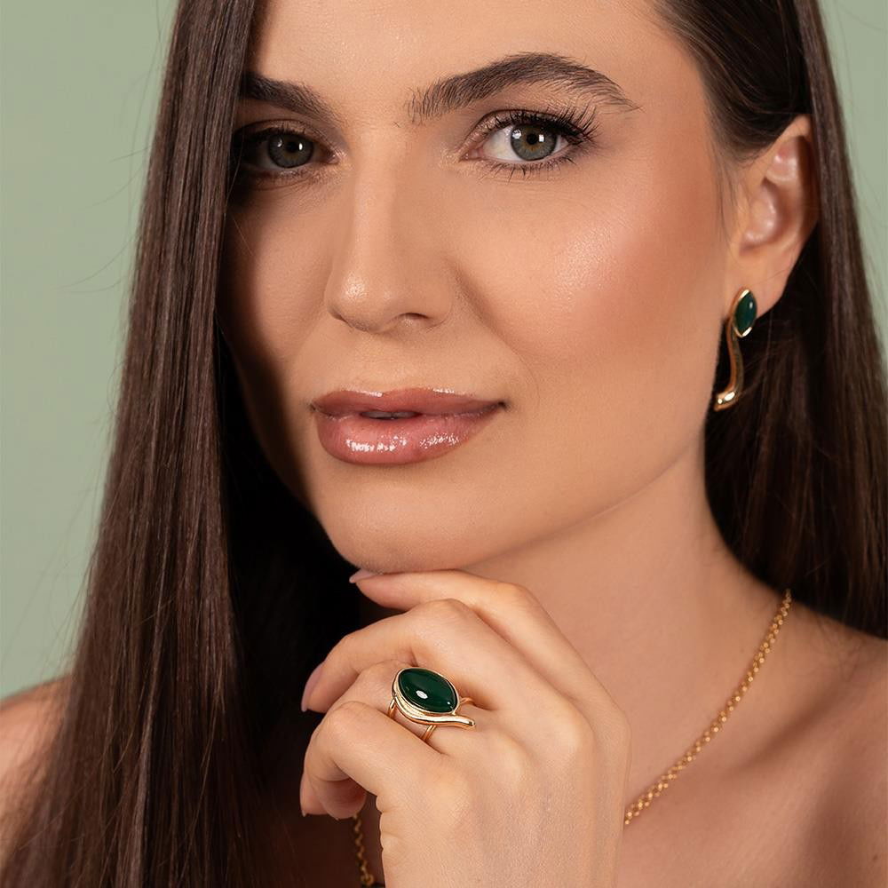 BRINCO FOLHEADO A OURO