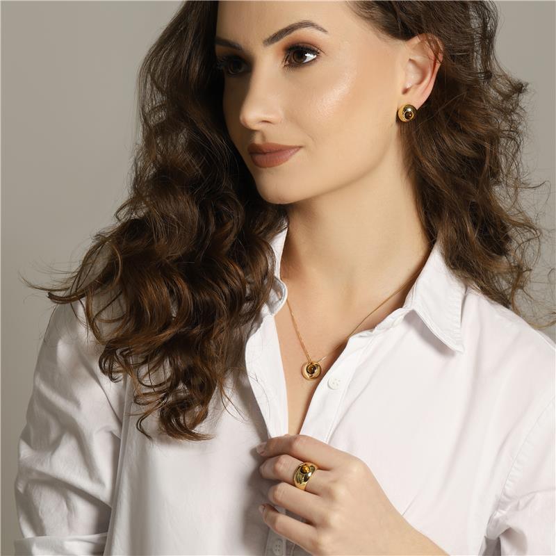 BRINCO FOLHEADO A OURO