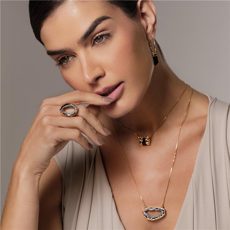 BRINCO FOLHEADO A OURO