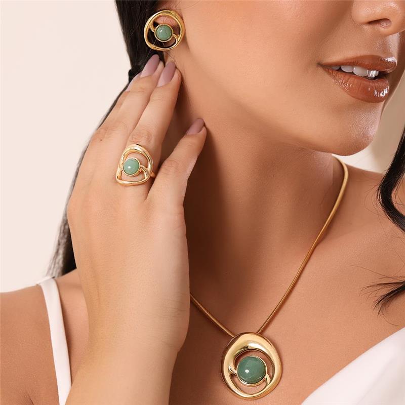 BRINCO FOLHEADO A OURO