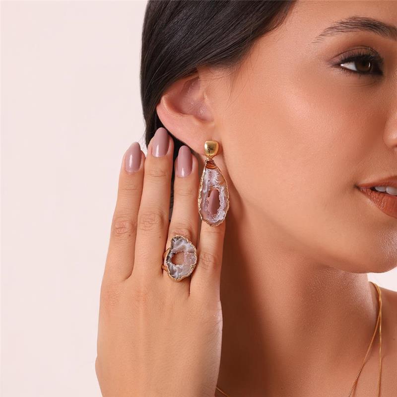 BRINCO FOLHEADO A OURO