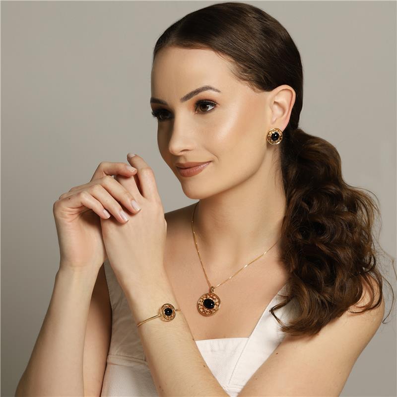 BRINCO FOLHEADO A OURO