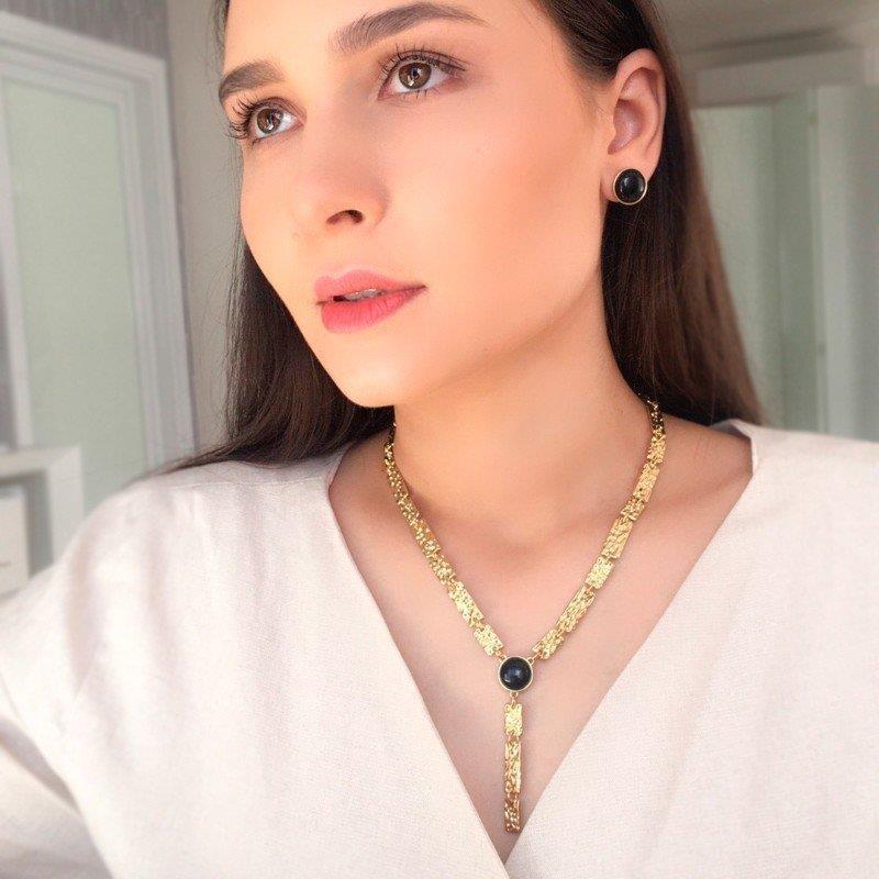 BRINCO FOLHEADO A OURO