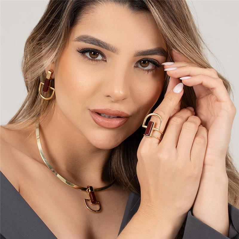 BRINCO FOLHEADO A OURO