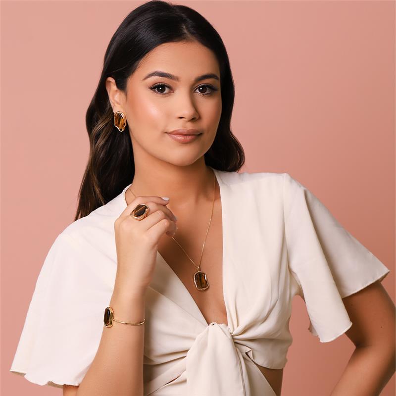 BRINCO FOLHEADO A OURO