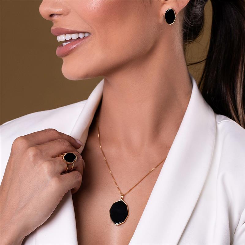 BRINCO FOLHEADO A OURO