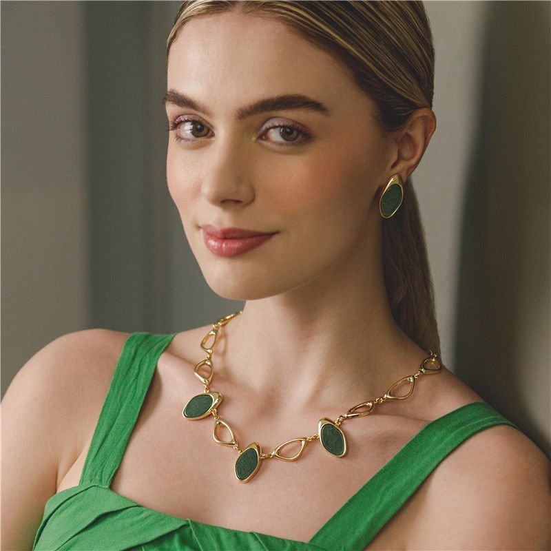 BRINCO FOLHEADO A OURO