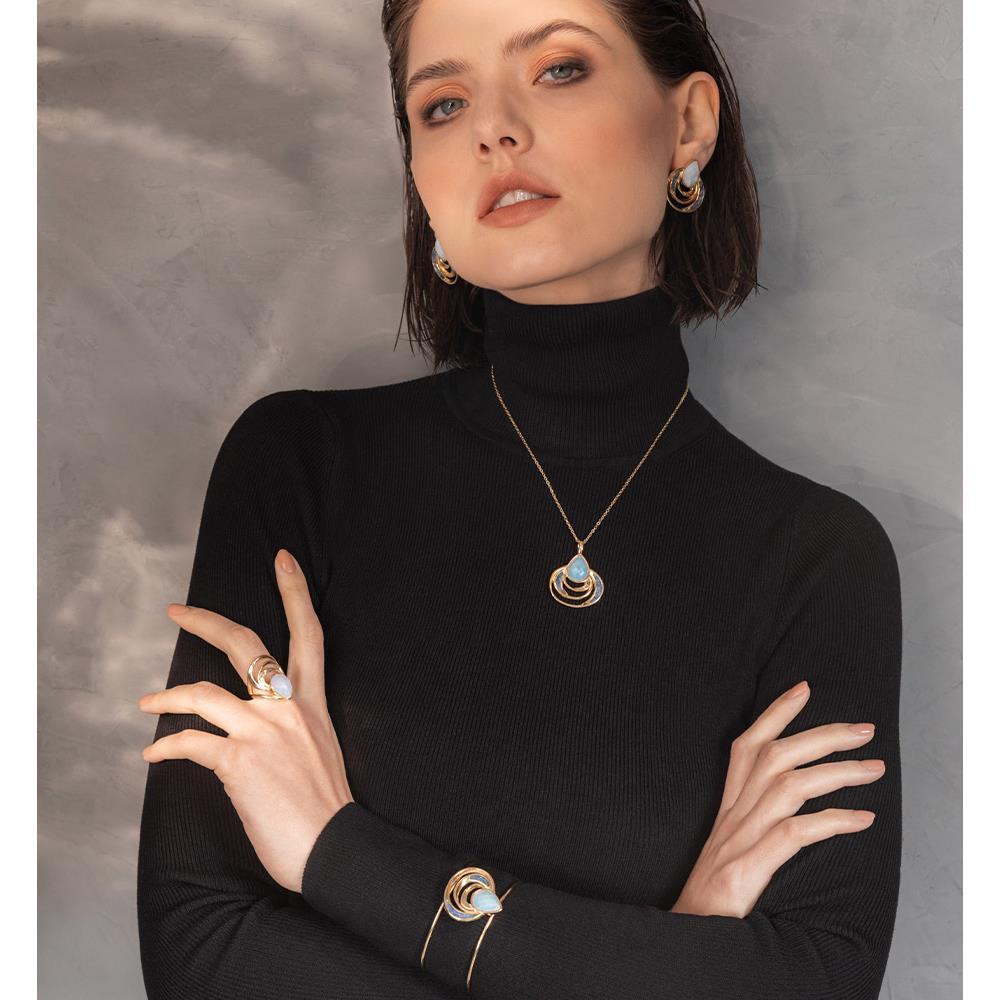 BRINCO FOLHEADO A OURO