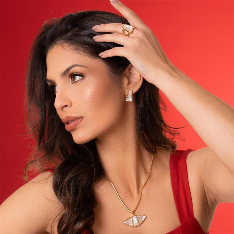 BRINCO FOLHEADO A OURO