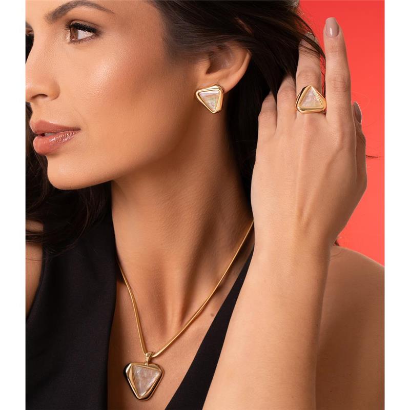 BRINCO FOLHEADO A OURO