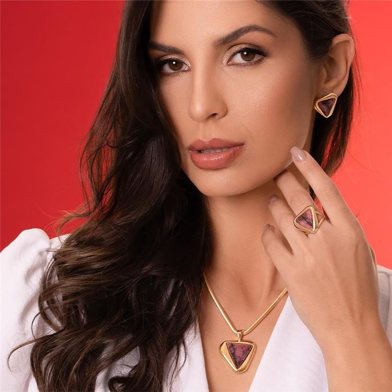 BRINCO FOLHEADO A OURO