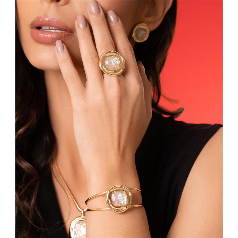 BRINCO FOLHEADO A OURO