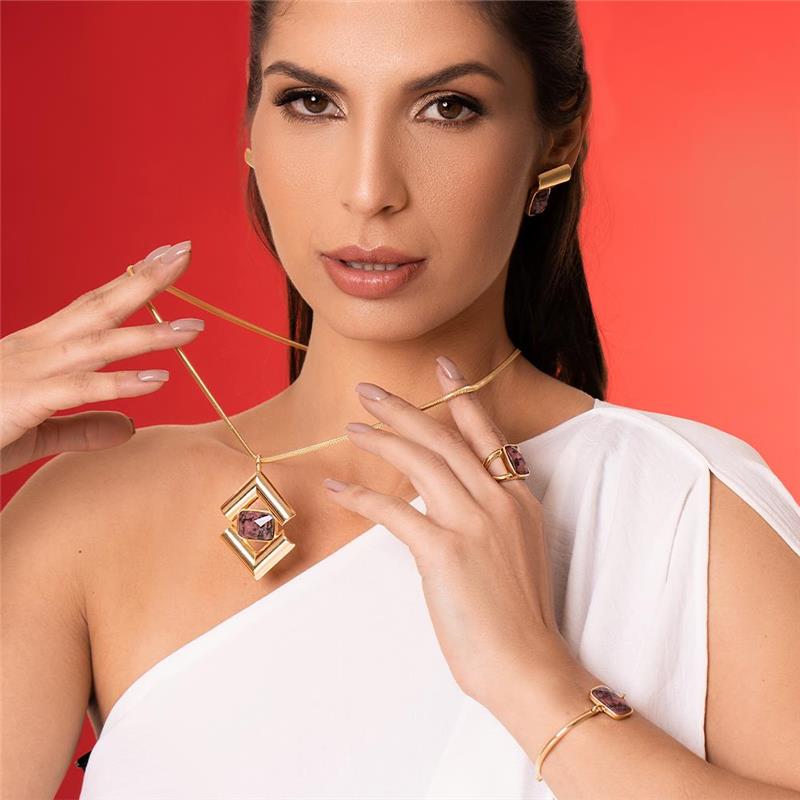 BRINCO FOLHEADO A OURO