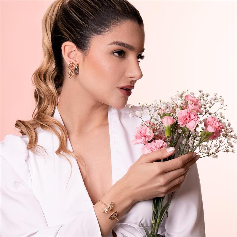 BRINCO FOLHEADO A OURO