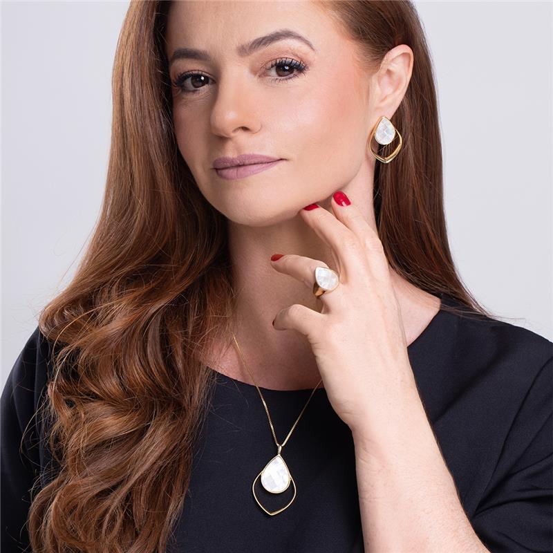 BRINCO FOLHEADO A OURO