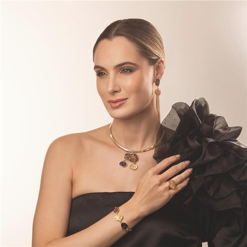 BRINCO FOLHEADO A OURO