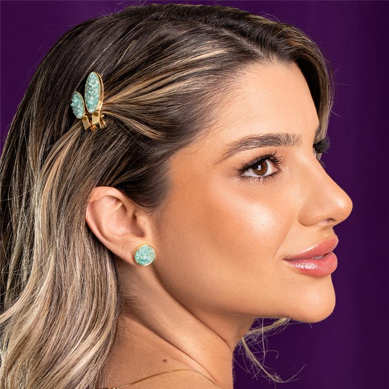 BRINCO FOLHEADO A OURO