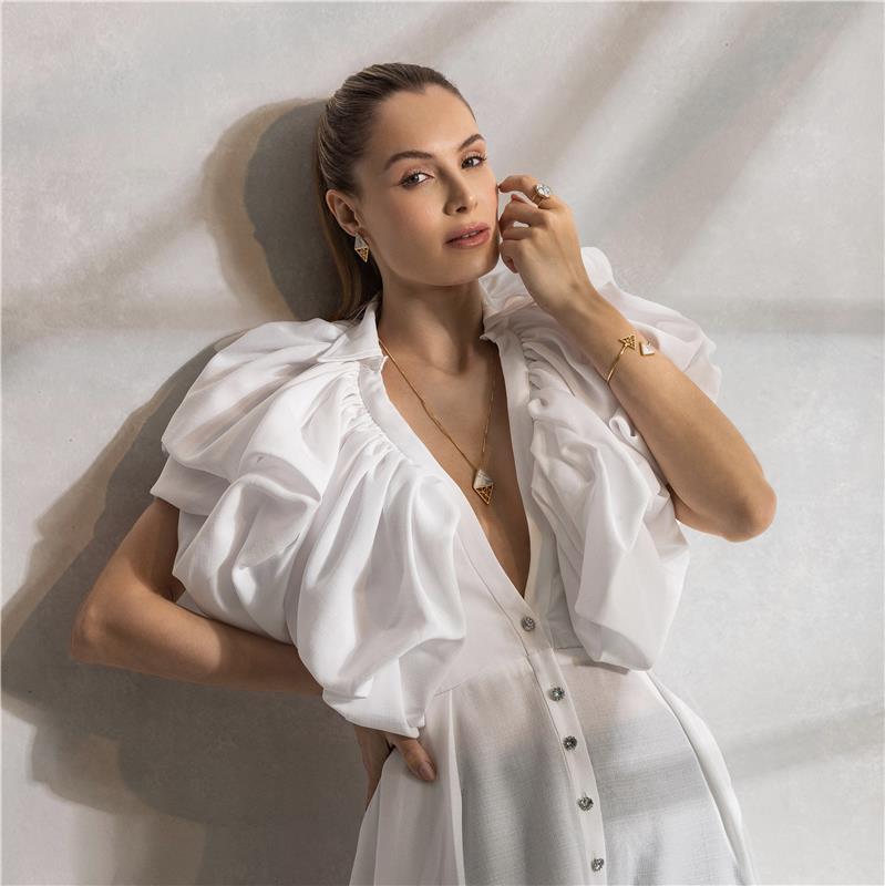 BRINCO FOLHEADO A OURO