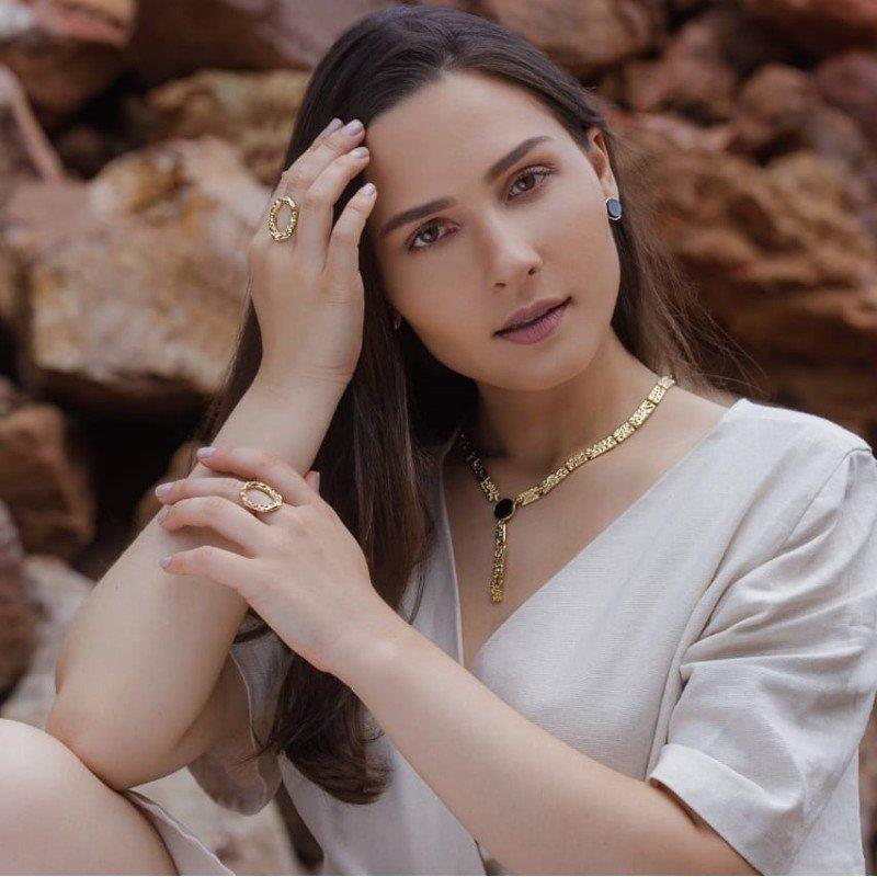 BRINCO FOLHEADO A OURO