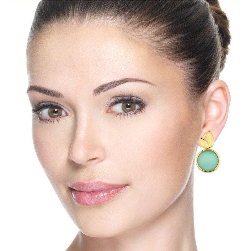 BRINCO FOLHEADO RÓDIO