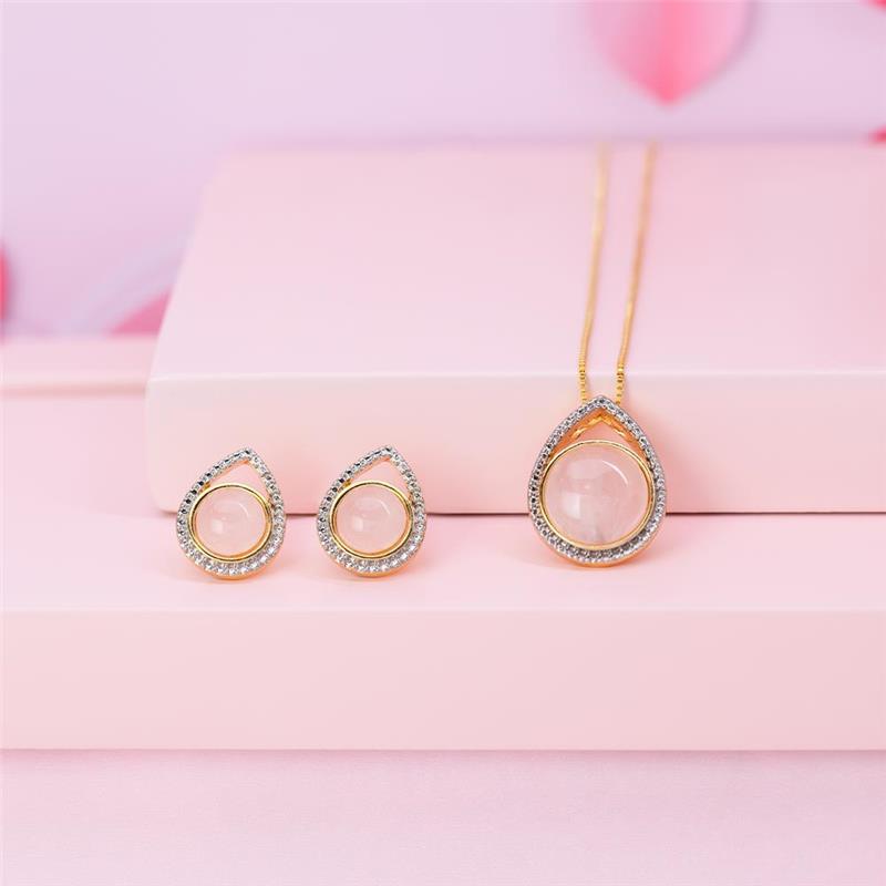 BRINCO FOLHEADO A OURO E RÓDIO BRANCO