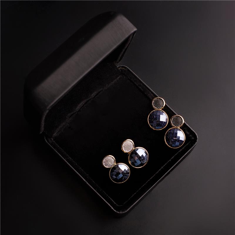 BRINCO FOLHEADO A OURO E RÓDIO BRANCO