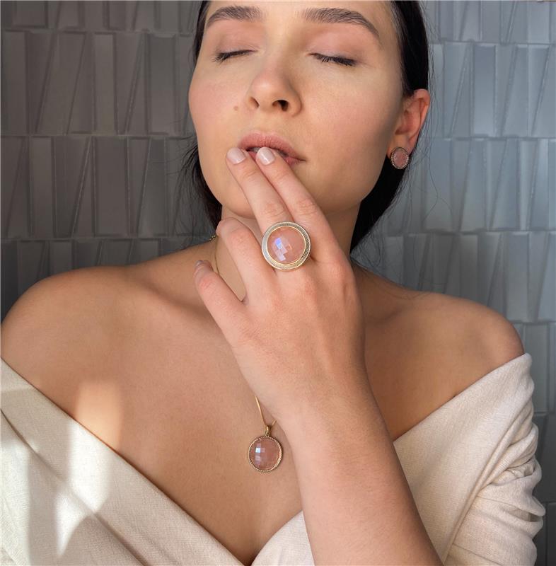 BRINCO FOLHEADO A OURO E RÓDIO BRANCO