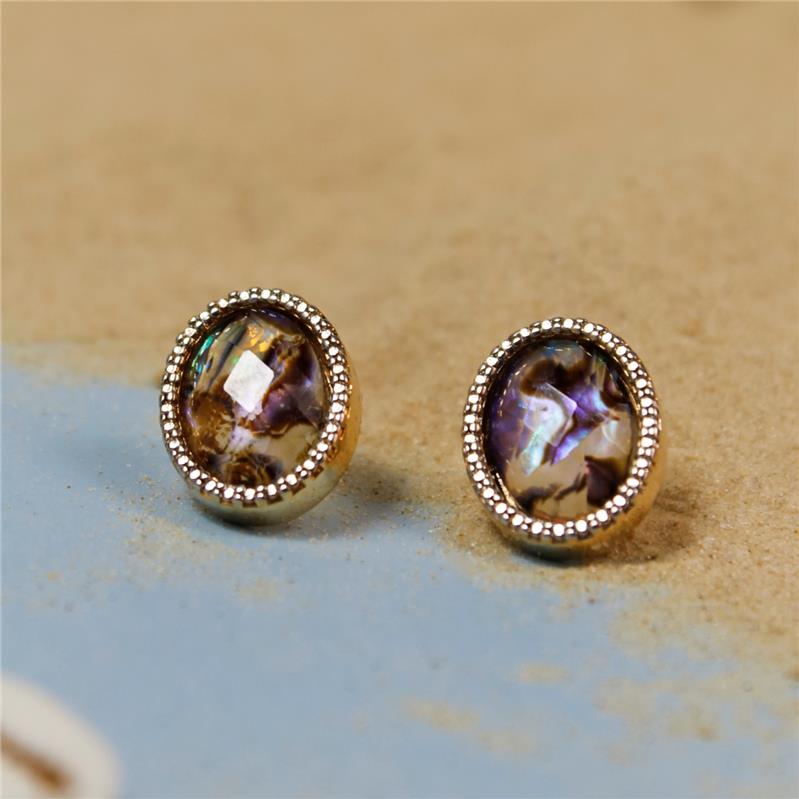 BRINCO FOLHEADO A OURO E RÓDIO BRANCO